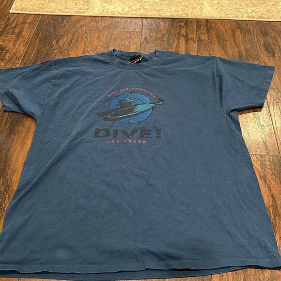 VTG Las Vegas Deep Dive Experience Size Extra Large Unisex 1996 Single Stitch - Picture 1 of 10